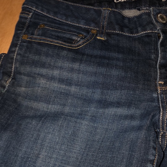 American Eagle Straight Leg Stretch Jeans Size 12 - Picture 12 of 16